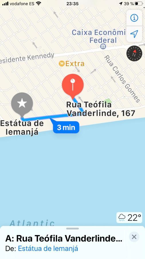 プライア・グランデMaria Cristina ,Ar,Wi-Fi E Tv A Caboアパートメント エクステリア 写真